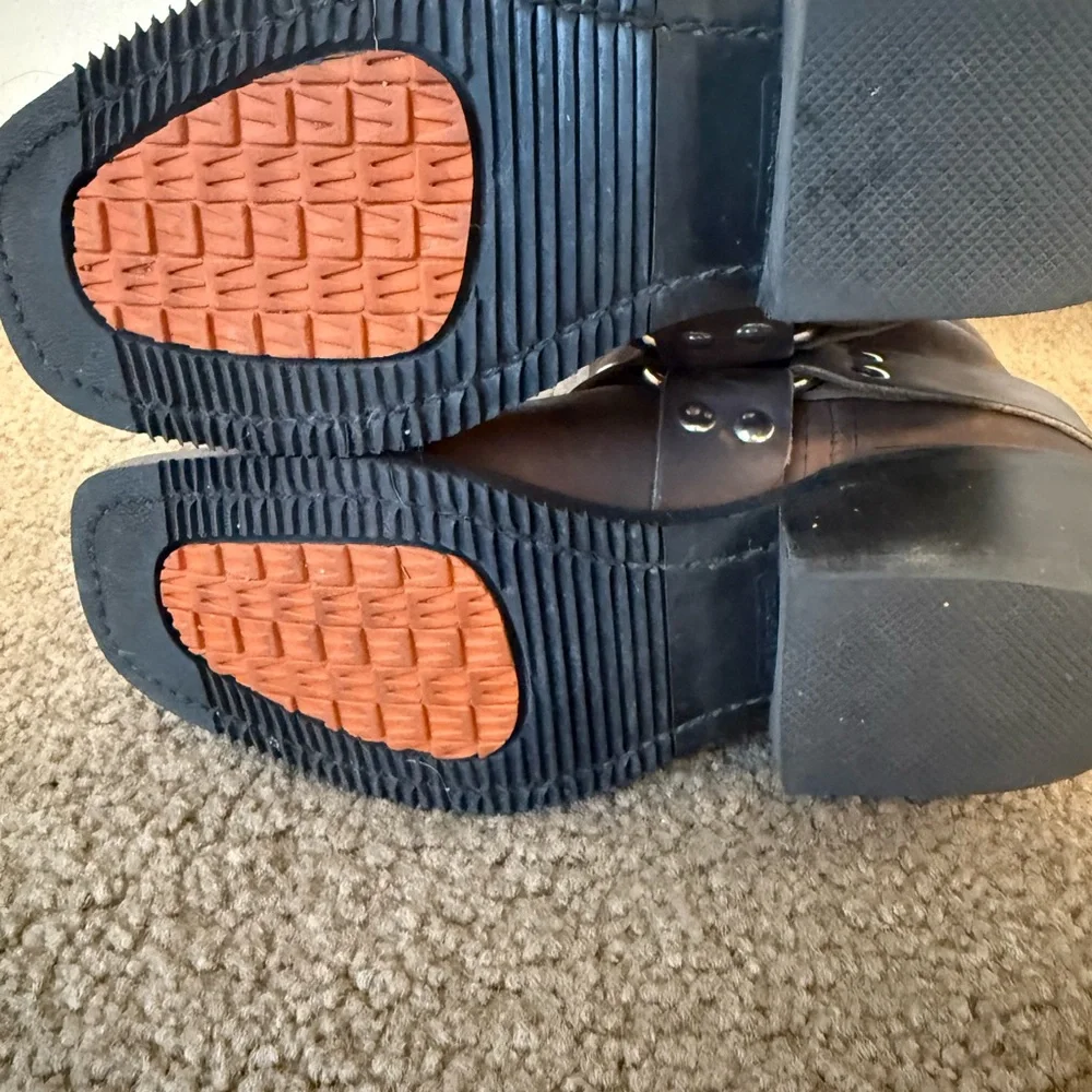 Double H Brown Leather Women's Boots - Picture 3 of 8